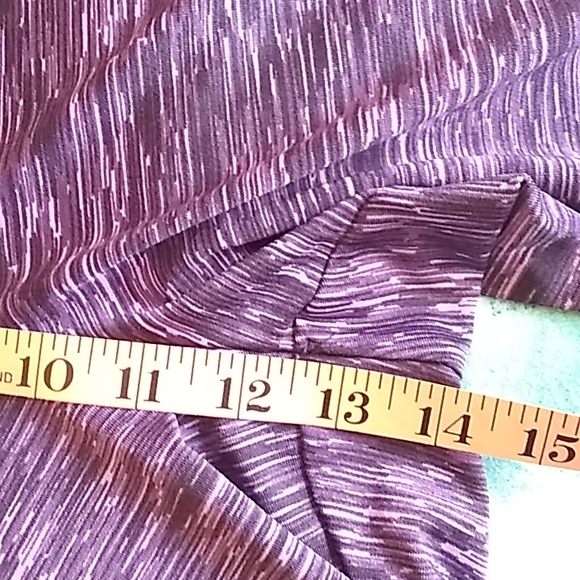 Penningtons Active Zone Capris, Purple & Black, Size 1X - Picture 10 of 10